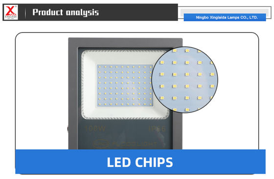 IP66/67 방수 30W 50W 100W 150W 200W 실외 경기장용 슬림 LED 홍수등