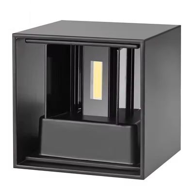 현대 IP65 업 다운 라이트 홈 외관 방수 벽등 검은 LED 외관 벽등