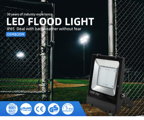 100W 야외 LED 홍수 조명 IP65 센서와 함께 방수 6500K 10000Lm 보안 조명 흰색 홍수 조명