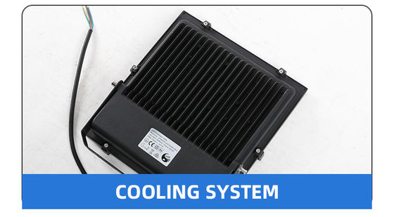 100W 야외 LED 홍수 조명 IP65 센서와 함께 방수 6500K 10000Lm 보안 조명 흰색 홍수 조명