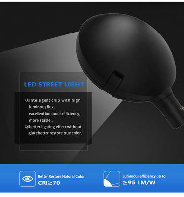 날씨에 견딜 수 있는 다이 펀딩 알루미늄 하우징 야외 IP65 IP66 40W 고속도로용 LED 거리 조명