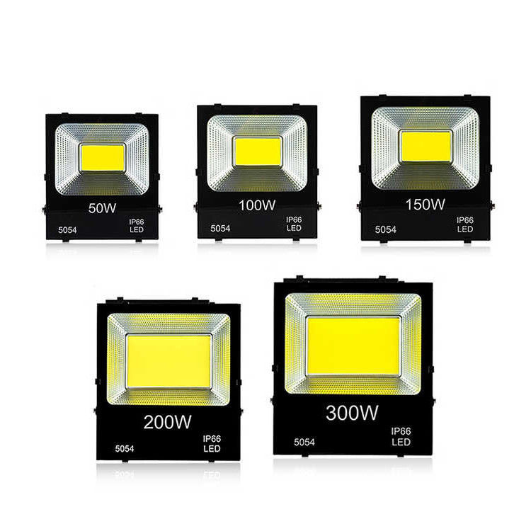 램프 몸체 재료 알루미늄 에너지 절약 야외 홍수 빛 20W/30W/50W/100W/150W/200W