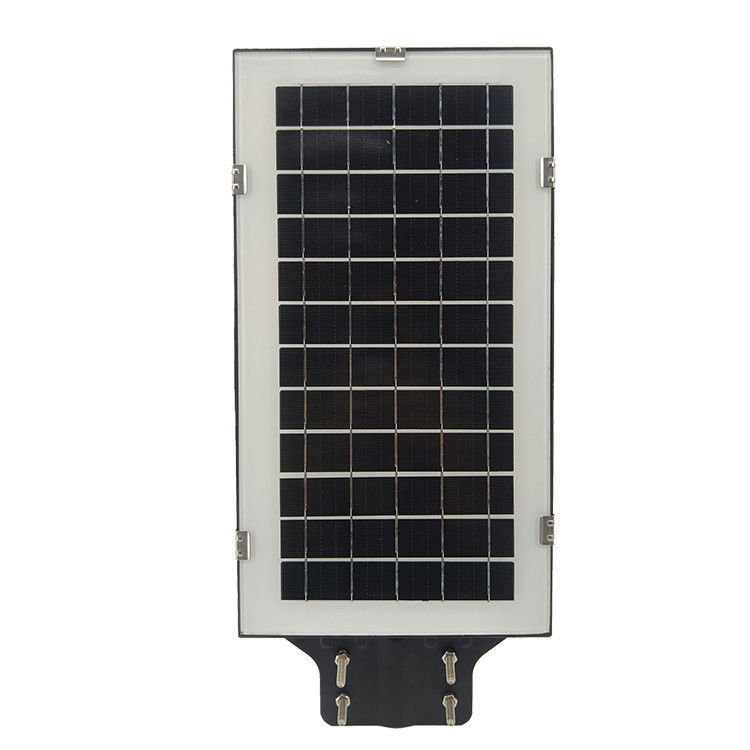 60W 고전력 태양광 LED 거리 빛 어두운 회색 태양광 램프