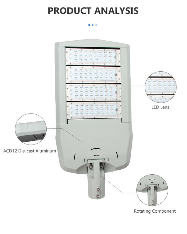다이 캐스팅 알루미늄 IP65 방수 야외 LED 스트리트 라이트 70 Ra 5 200W / 250W / 300W / 350W